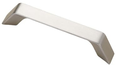 PEKMAR Dekorative Möbelbeschläge Bücherregal Schrank Schranktürgriff Push-Pull-Griff aus Zinklegierung, Silber 6140,96 mm