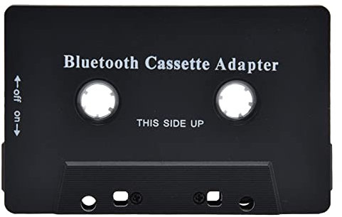 Goshyda Adattatore Bluetooth Cassette per Auto AUX, Adattatore Audio a Nastro, Convertitore per Cassette Bluetooth per Auto con Cavo USB e Batteria Integrata da 140 MAh