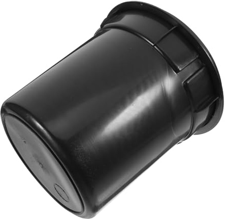HOMOBABE Cubo De Basura Redondo 5 Litros De Plástico Asa Portátil Multifuncional Para Interior y Exterior Bolsa Reutilizable Para Cocina Baño Oficina