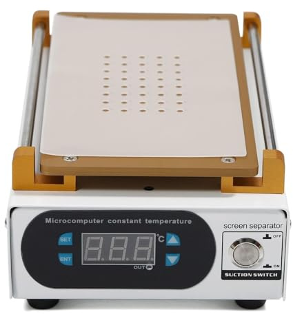 Séparateur d'écran LCD 7 pouces, démontage tactile, pompe à vide intégrée, appareil de réparation for plaque chauffante téléphone Efficace