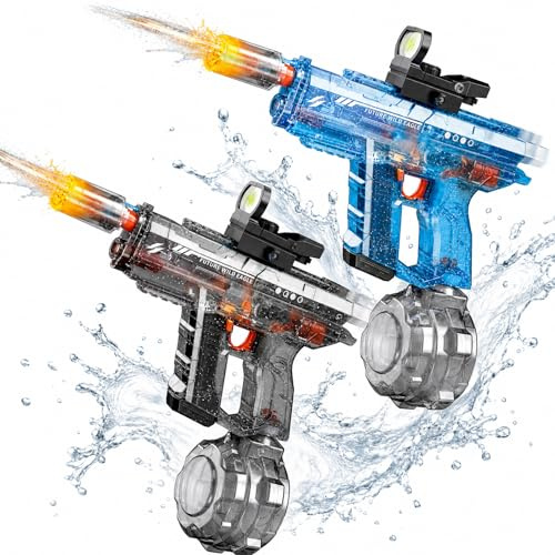 UROINT Pistola De Agua EléCtrica para NiñOs, Pistola Agua De Largo Alcance