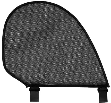 Seitenschlinge für Kinderwagen, atmungsaktives Netz-Design, verstärkte Nähte, flexibler Erweiterungsrahmen, tragbares schwarzes Netz, leichtes Kinderwagen-Zubehör für Spaziergänge, Camping, Picknick