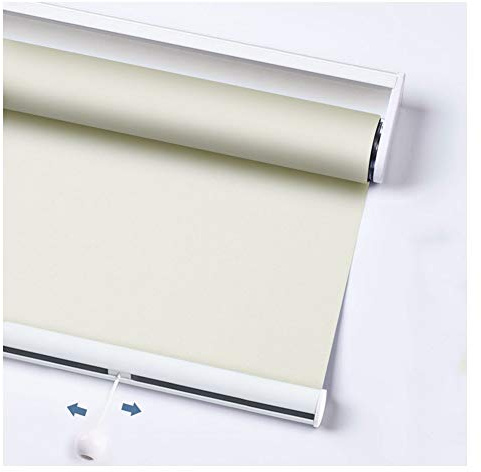 Estor Enrollable Persianas De Resorte para Ventana Térmico Protector Solar Impermeable A Prueba De Aceite para Hogar Oficina Decoración Cortina Al Aire Libre Toldo Poliéster, 44 Tamaños Gdming