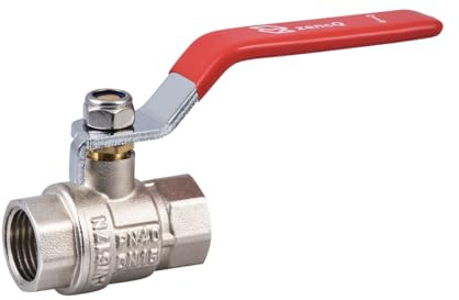 Brass Ball Valve FF 1/2 3/4 1 Zoll 40PN Ball Valve Double outlets coverter for Water Tank Ball Valve for Toilet Cistern washers Diaphragm Washer Ball Valve Repair kit Ball Valve Bottom Entry…