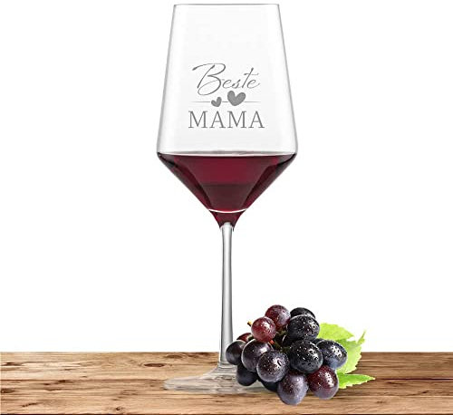 Schott Zwiesel Cabernet Rotweinglas PURE Beste Mama