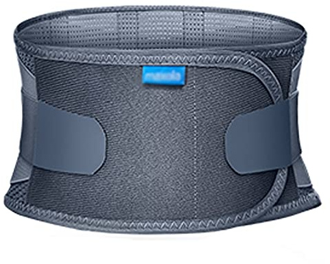 Samnuerly Protección Lumbar Cinturón de protección de la Cintura Brace con Almohadilla de autocalentamiento para el Alivio del Dolor y la prevención de Lesiones Ciática Escoliosis o Hernia de Disco G