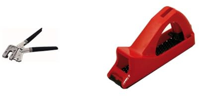 Fartools 212002 Pince pour Rail à placoplâtre & 212006 Mini rabot à plâtre 135 x 35 mm
