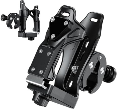 Fahrradlenker Wasser | Drehbarer Getränkehalter | Getränkehalter Scooter | Scooter Flaschenhalterung, Schwarz Scooter Becherhalter, Scooter Kaffeetassenhalter, Scooter Becherhalter, Drehbarer