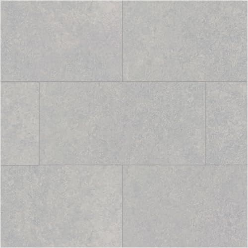 HORI Klick Hartvinylboden Rigid SPC Steinfliese Fliesenoptik - Klick-Vinyl mit Trittschalldämmung - schwimmende Verlegung - 91,5 x 47,4 x 0,6 cm - 1,736 m² - 4 Dielen