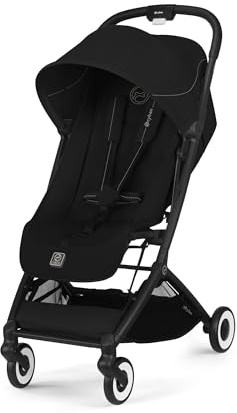 CYBEX - Poussette ultra compacte et confortable - ORFEO - 4 roues - Magic Black