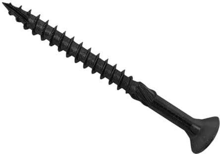 Forgefix Spectre™ PZ Compatible Advance Multi-purpose Wood Screw 5.0 x 50mm Box 200,black coated finish for excellent resistance to corrosion