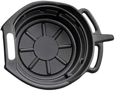 HONMEET Bandeja de Drenaje de Aceite para Motos y Coches Contenedor Resistente de PE para Recogida de Aceite Usado Bandeja para Cambio y Reparación de Motor