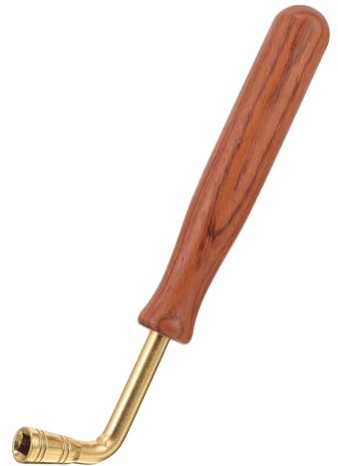 minkissy Stimmschlüssel Struktur mit Robuster Metall Ton Dulcimer und Klavierstimmwerkzeug L-förmiger Professionelles für Dulcimer und Piano