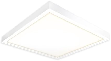Xtend EcoLight LED Panel 62x62 Neutralweiß 4000K 40W Aufbaurahmen Alu | 3400lm Montagerahmen Deckenleuchte flimmerfrei Netzteil PLe2.2