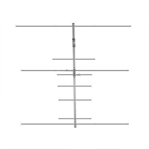 Ailunce AY04 Yagi Antena Alta Ganancia 9.5dBi / 11.5dBi Dual Band 144 y 430 MHz Direccional Antena UHF Hembra Compatible con Ailunce HD1 Compatible con Retevis RT29 RT87 RT3S MD-380 UV-5R (1Pieza)