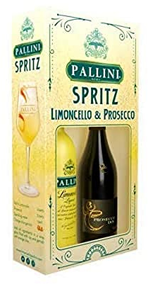 PALLINI SPRITZ: Pallini Limoncello - 200 ml & Prosecco Canella DOC EXTRA DRY 200 ml: limoncello nato dall’infusione del pregiato Limone Costa D'Amalfi IGP raccolto a mano a Vietri sul Mare, Amalfi.