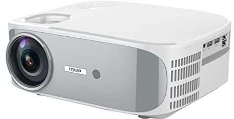 Proiettore Portatile IRRADIO: Videoproiettore con WiFi e Bluetooth, Full HD 1080p, Proiettore per Smartphone e compatibile con TV Stick, Ideale per Casa e Ufficio