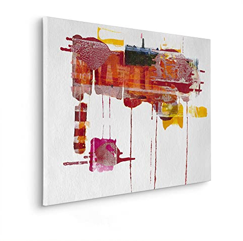 Komar Keilrahmenbild im Echtholzrahmen - Ruby Red - Größe 60 x 90 cm - Wandbild, Kunstdruck, Wanddekoration, Design, Wohnzimmer, Schlafzimmer
