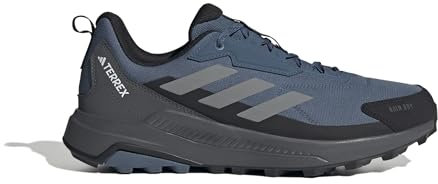 adidas Herren Terrex Anylander RAIN.RDY Hiking Shoes Wanderschuhe, Wonder Steel/Grey Three/core Black, 46 EU