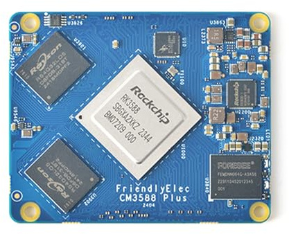 youyeetoo CM3588 Plus Mini NAS Plate-forme, jusqu'à 8 K vidéo, RK3588, OpenMediaVault fit, 32 Go LPDDR5, 4 socles M.2 PCIe3.0, solutions NAS, serveur domestique, stockage cloud local (32 Go + 64 G