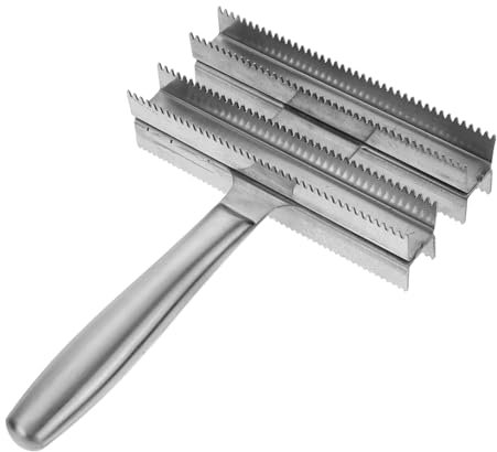 Toddmomy Pferdehaarbürste Für Pferdereinigung Metallbürste Für Pferdepflege Pferdereinigungskamm Mit Ergonomischem Griff Leicht Zu Reinigen Verwenden