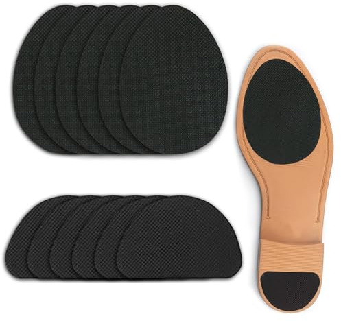Gummisohlen zum Aufkleben 12 STK Schuhsohlen Reparatur Gummi Protektoren Anti Rutsch Sohle Pads Aufkleber für Rutschfeste Schuhe