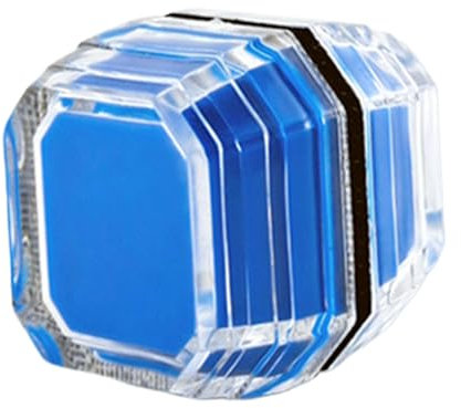 Aquarium-Glasreiniger-Magnet, Fischtank-Algenschaber, Werkzeug, 3,5 x 3,5 cm, nicht schwebende Magnetbürste, kompaktes Design für Betta-Schildkröten-Süßwassertanks, Heim-Aquarium-Wartung