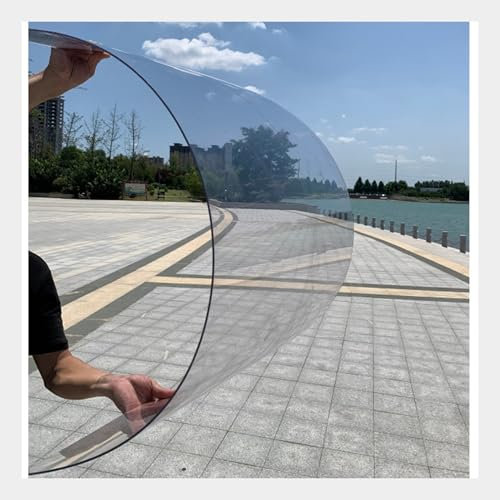 QRZCZXNP Kunststoff-Dachplatte – Gewächshausplatten aus Polycarbonat, bruchsicher, UV-beständig, Ersatz-Schuppenplatte, 2 mm dick, für Carports im Außenbereich