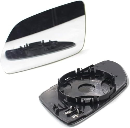 SDFSDEPIE Spiegelglas Beheizbar Ersatz für VW Golf MK 4 2005 2006 2007 2008 2009, Außenspiegel Glas Umkehrlinse Rückfahrglas mit Trägerplatte Außen Zubehör,Left