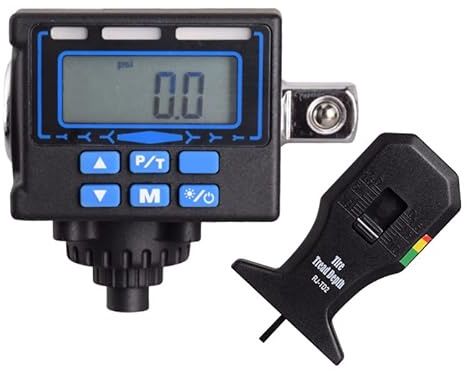 Chiave Dinamometrica, Digital Multi-Function Wrench Torque Lever Torque Air Pressure Funzione Due-in-One Wrench Head Depth Depless Depth(TM3-135AN)