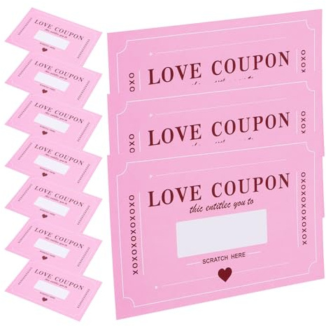 WHAMVOX 20 Cartes À Gratter Diy Saint-Valentin Pour Couples Cartes De Date Romantiques Avec ActivitéS CréAtives IdéEs Cadeaux Anniversaire Et FêTe