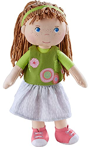HABA 305972 Puppe Hedda, 30cm, ab 1,5 Jahren, mit weichem Körper