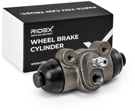 RIDEX 277W0197 1x Radbremszylinder Trommelbremse Radzylinder Hinten Kompatibel mit BMW 3 Limousine E36 3 Limousine E30 3 Cabrio E30 3 Touring E30
