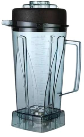 UmfanG Mixerbehälter, Glas, Krug, Krug, Becherboden mit Klingen, Deckel, Oberkörper, Mixerbecher, kompatibel mit TWK-767 TM-800 767 JTC-767 800 Omniblend