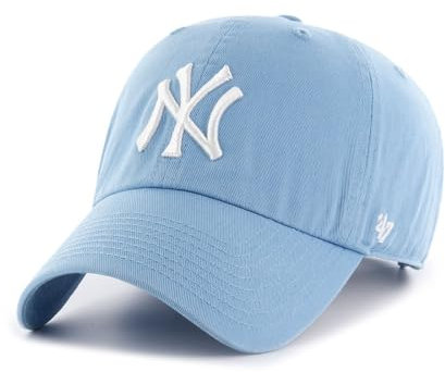 47 Brand Clean Up Yankees Kids KepsBrand Barn - MLB cap basebollkeps barnkeps Snapback, Metallklämma, med skärm Sommar-Vinter Vår Sommar Höst Vinter - Child (50-53 cm) turkos