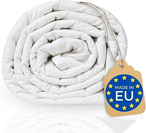 Amabeen Gewichtsdecke 135x200 cm 3kg - Waschbar - EU-Hergestellt - Therapiedecke aus Baumwolle
