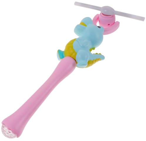 JOINPAYA Moulin à Vent Musical Lumineux pour Garçon Fille Baguette Fée Dinosaure avec Effets Sonores Et Lumineux Jouet pour Fêtes Et Activités Extérieures