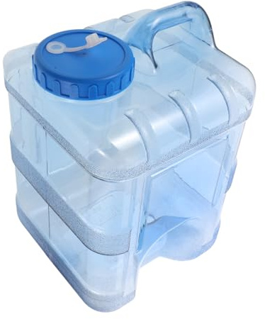 DECOMELODY Bidón De Agua Para Camping y Almacenamiento Contenedor De Agua Portátil Para Actividades Al Aire Resistente y Duradero