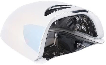 Lampada per Unghie a LED da 48 W, 4 Timer, Display LCD, Asciugatrice per Smalto in Gel, 20 Perline per Unghie, Asciugatrice per Manicure, Lampada Fotopolimerizzante con Sensore (#1)