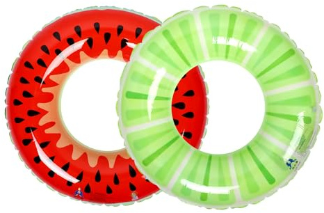 Salvagente Adulto - Ciambella gonfiabile Set di anelli da nuoto per adulti, in PVC ecologico, robusto e durevole, ideale per feste in piscina