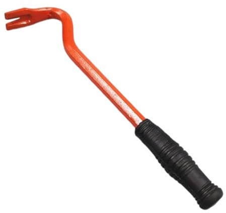 JINGYAN Crowbars Pry Bar Single Head Nail Lifter Heavy Duty Crowbar Strike Cap Pulling Tools Car Remover Hand Tool