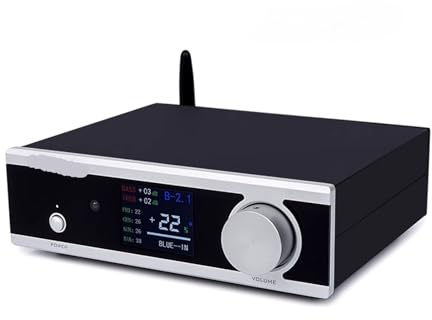 NGBFF Amplificateur Bluetooth 5.1 canaux Subwoofer Home Cinéma Récepteur de Son Surround 6 canaux