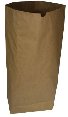 As-kartons Papiersäcke Papierbeutel Bio Müllsäcke 2 Varianten 120 L oder 70 L STÜCKZAHL WÄHLBAR (100 Stück 120 Liter)