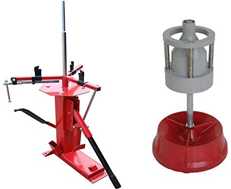 EQUIPEMENT EXPRESS SICOBA Démonte Pneu Manuel Auto Moto jusqu'à 21'' + Equilibreuse de Roue Manuelle Portable