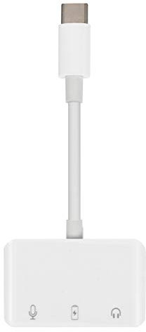 Hemobllo Adaptateur Type-c Professionnel avec Audio Connecteur Compatible pour Diffusion Et Enregistrement Accessoire Portable Pratique