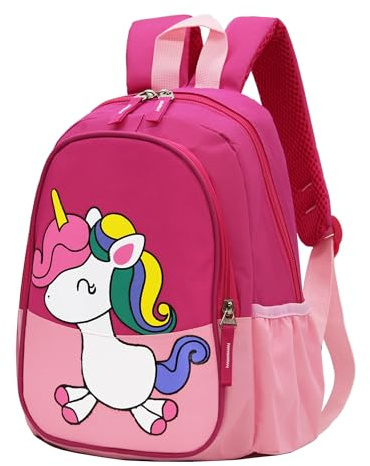 CHERUBIC 12 Inch Toddler Backpack Waterproof Cute Dinosaur Small Preschool Backpack Cartoon School Bag For 2-3 Years Boys Girls