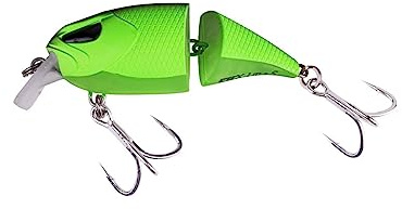 ZECK - Kunstköder, langsam sinkende, Zweiteilige Wobbler - Cat Pointer 8 cm | 1 m S
