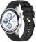 Haofun Silikon Sport Armband für OnePlus Watch 3/2/ 2R/ Oppo WATCH X/ X2 für Damen Herren, Edelstahl Schnalle, Atmungsaktives Weiches Silikon ErsatzArmband - Schwarz