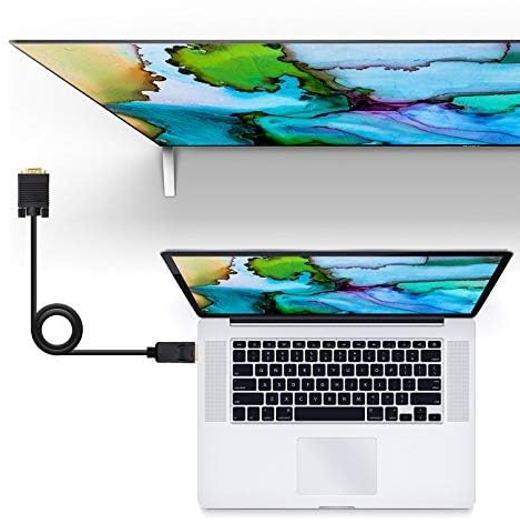 Brightium Cable Conversor Displayport A VGA, Displayport/M