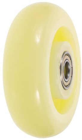 HEALSOPTHY Ruote in Nylon Resistenti per Carrelli Pesanti da 4 Pollici, Silenziose e Durevoli, per Magazzini e Centri Logistici